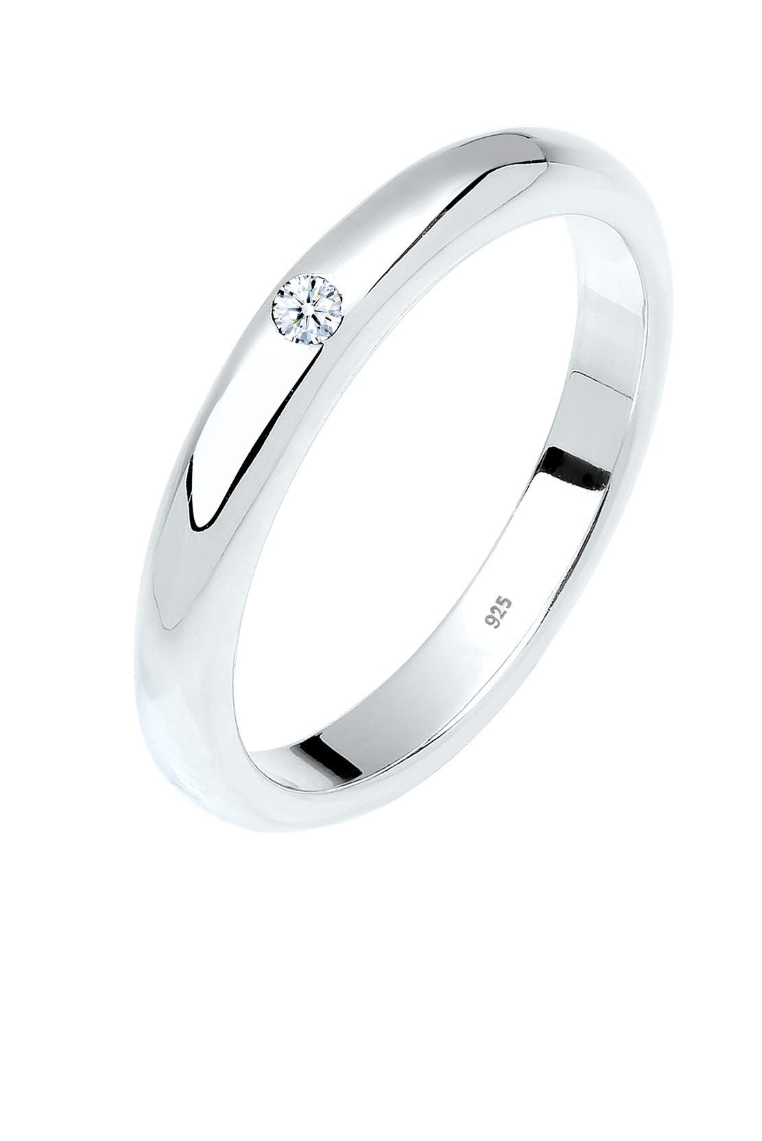 ELLI DIAMONDS Ring 925 Sterling Silber Diamant ct 0.03 Verlobungsring Weiß, Bild 1
