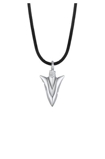 KUZZOI Kette Amore Pfeil 925 Sterling Silber Silber