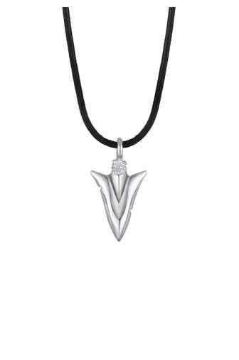 KUZZOI Kette Amore Pfeil 925 Sterling Silber Silber