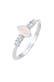 Ring Rosa Quarz Topas Oval Verlobung 925 Silber Silber