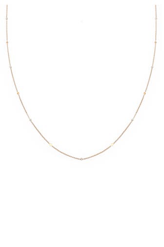 ELLI Kette Plättchen Modisch 925 Silber, mit Kristallen von Swarovski® Gold