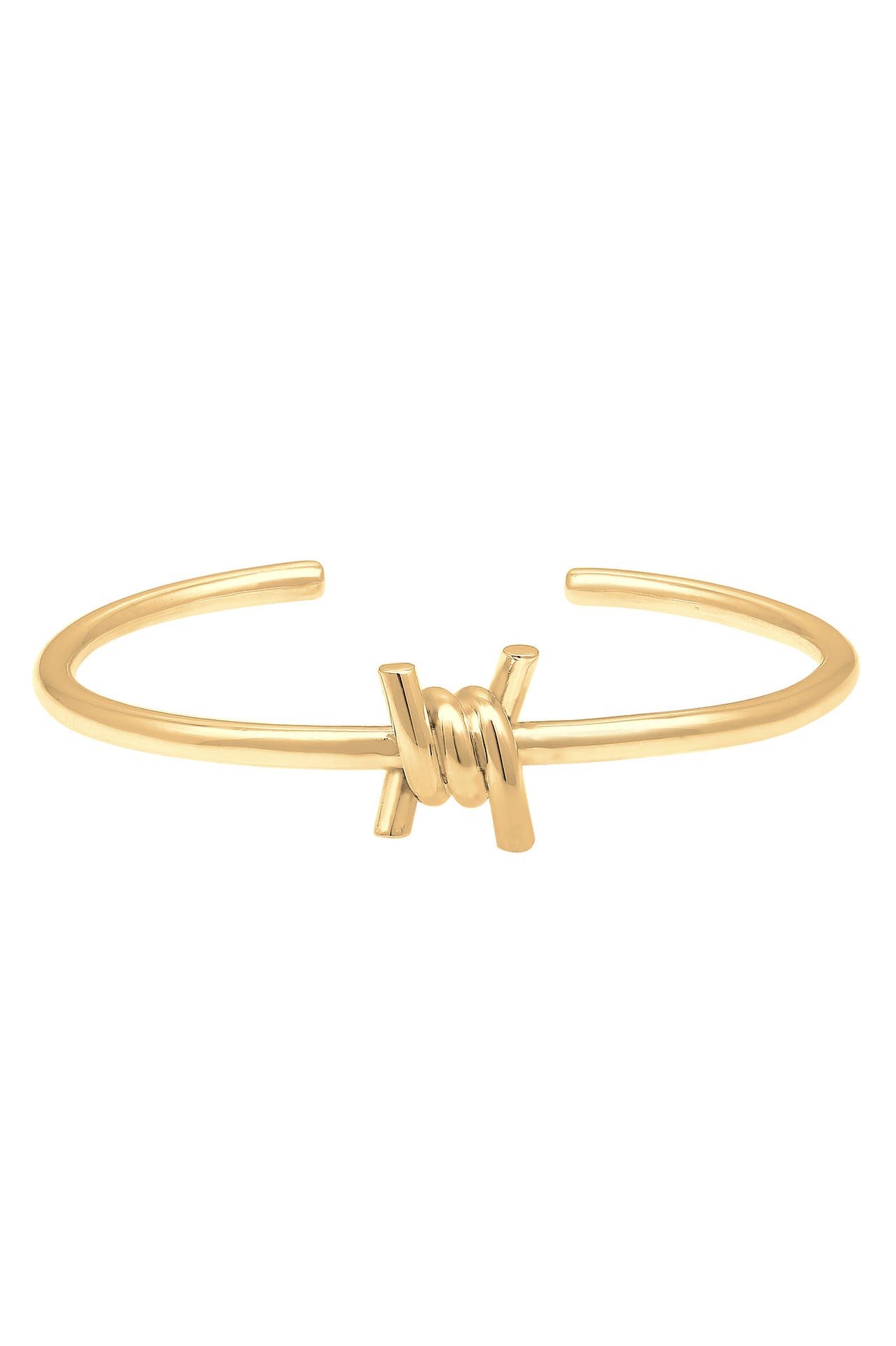 ELLI Armband Armreif Knoten Blogger Trend 925 Silber Gold, Bild 1