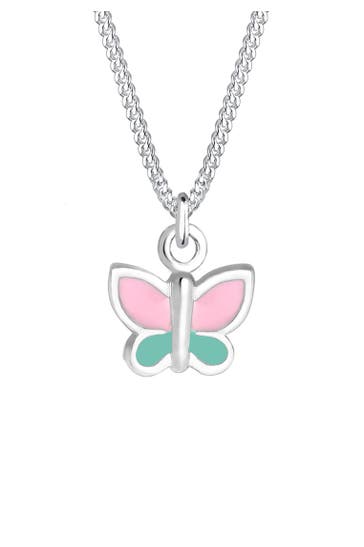 ELLI Halskette Kinder Schmetterling 925 Sterling Silber