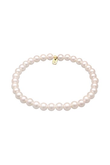 KUZZOI Armband Männer Robust Perlen 925 Silber Gold