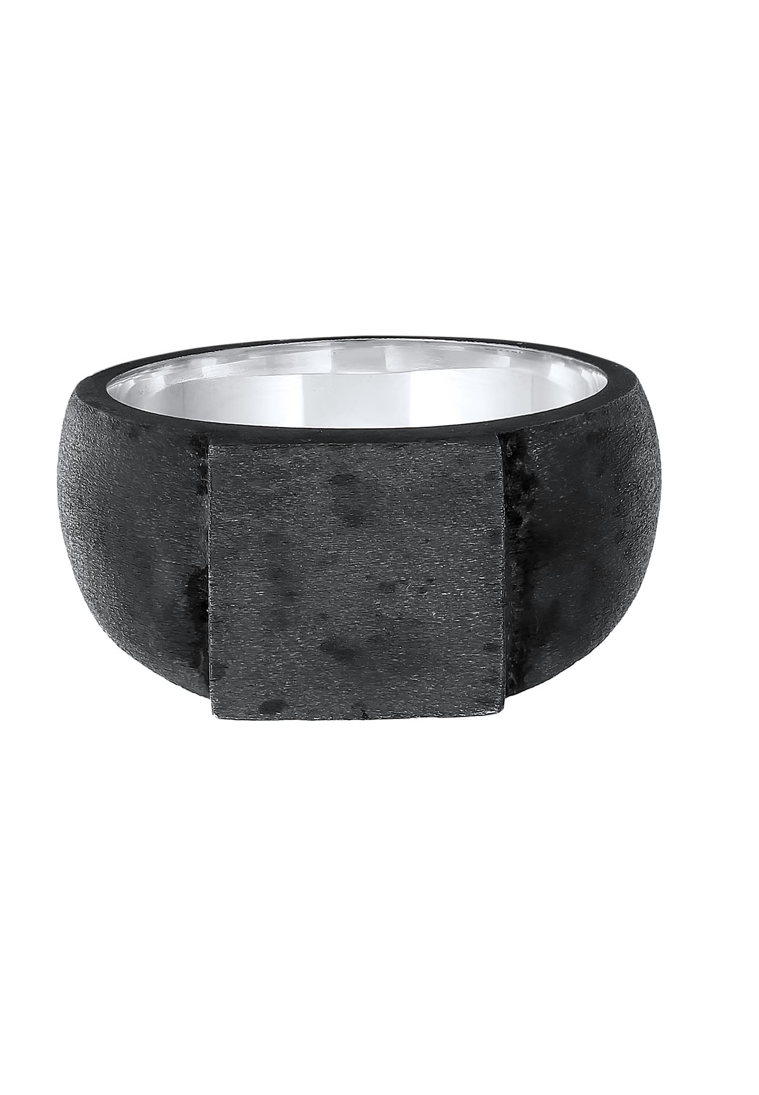 Thetru Nikolaus-Ring Rechteckig – Einheitsgröße, Rot/gold, Für Festliche Stimmung