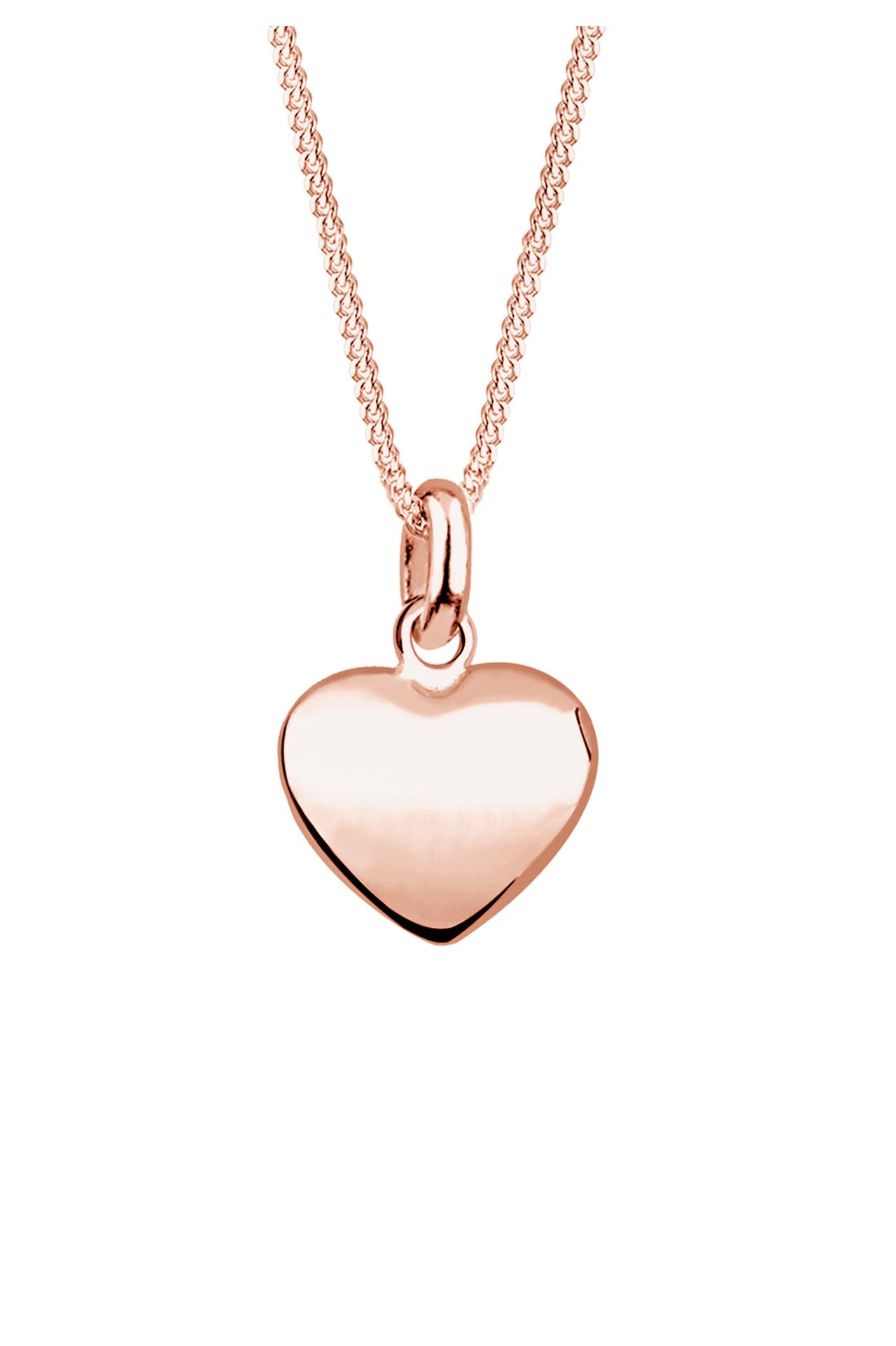 ELLI Kette Herz Filigran Klassisch Schmuck Geschenk 925 Silber Rosegold, Bild 1