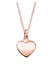 Kette Herz Filigran Klassisch Schmuck Geschenk 925 Silber Rosegold