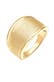 Ring Basic Matt Trend Silber 925 Sterling Silber Gold