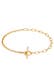 Armband Bettelarmband Charmträger 925 Silber Gold