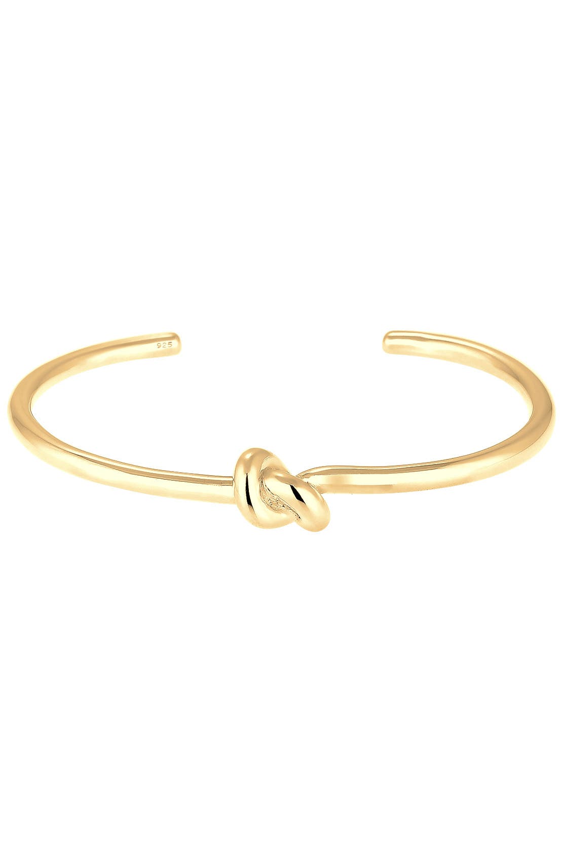 ELLI Armband Armspange mit Knoten 925 Silber Gold, Bild 1