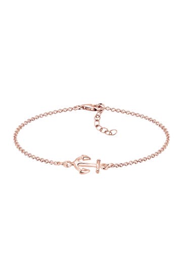 ELLI Armband Anker Maritim Segler Trend Symbol 925 Silber Rosegold