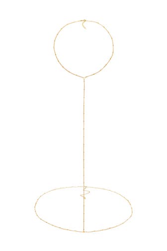 ELLI Kette Taillenkette Body Chain Kugelkette 925 Silber Gold