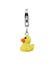 Charm Anhänger Gummiente Duck Enamel 925 Silber