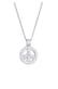 Kette Peace Zirkonia Boho 925 Silber Silber