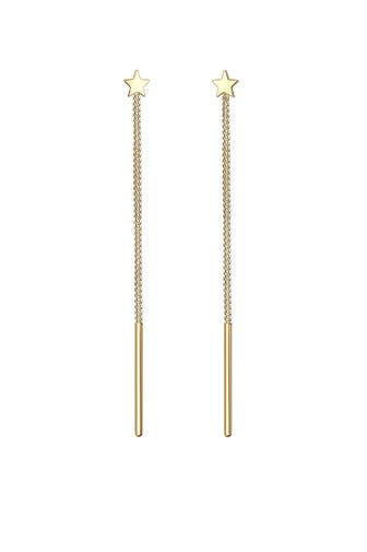 ELLI Ohrringe Hänger Astro Sterne Basic Galaxy Trend 925 Silber Gold