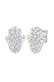 Ohrringe Hamsa Hand Silber