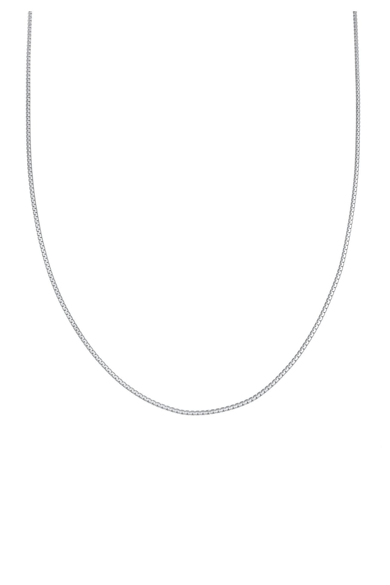 ELLI Kette Venezianer Basic Kette (1 mm) Karabiner 925 Silber Silber, Bild 1