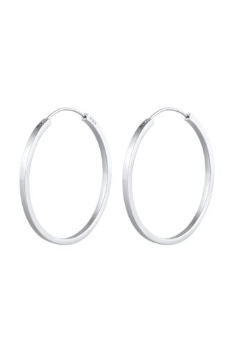 ELLI PREMIUM Ohrringe Geo Elli 925 Silber Silber