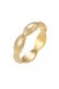 Ring Oval Unendlich Trend 925 Silber Gold