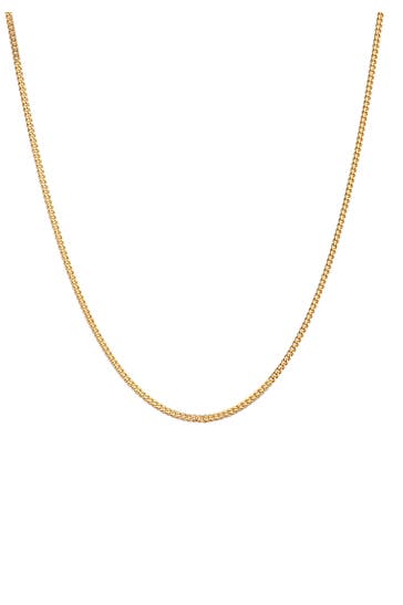 ELLI PREMIUM Kette Panzerkette Collier Basic 925 Silber vergoldet Gold
