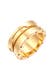 Ring Bandring Markant Chunky Style 925 Sterling Silber Gold