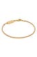 Armband Herren Basic Kordelkette Gedreht 925 Silber Gold