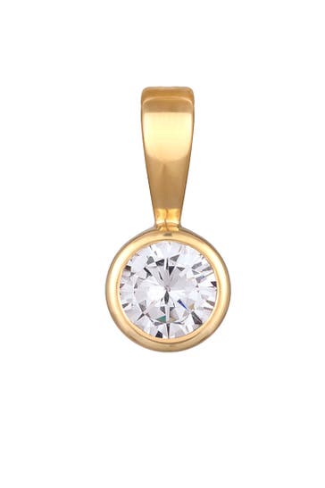 NENALINA Anhänger Solitär Zirkonia Damenkette Basic 925 Silber