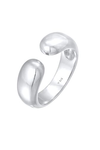 ELLI Ring Bandring Urban Style 925 Silber Silber
