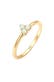 Ring Opal Kreis Trio Trend 925er Silber Gold