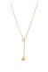 Kette Y-Kette Herz Liebe Amore 925 Silber Gold