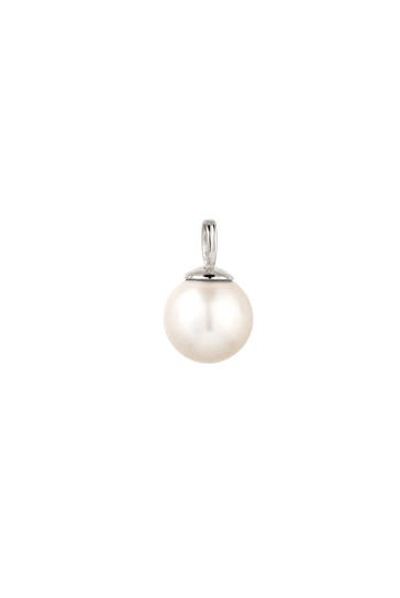 ELLI Anhänger Anhänger mit Perle von Swarovski®Weiß 925 Sterling Silber