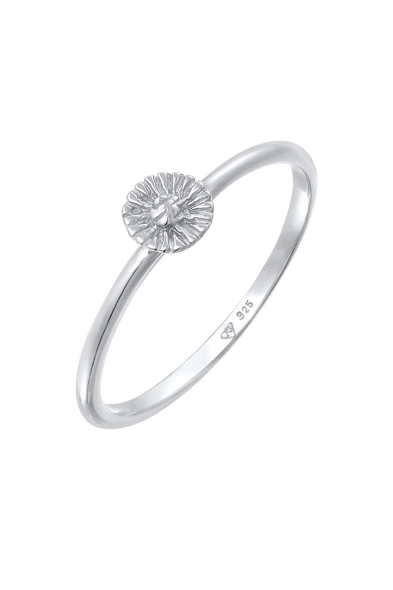 ELLI Ring Blüte Blume Flower Hippie 925 Silber Silber, Bild 1