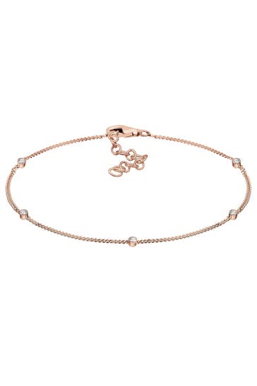 ELLI Armband Basic Kristalle ROSÉGOLD Rosegold