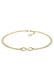 Armband Infinity 375 Gelbgold Gold