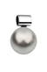 Anhänger Anhänger synthetische Perle 925 Silber