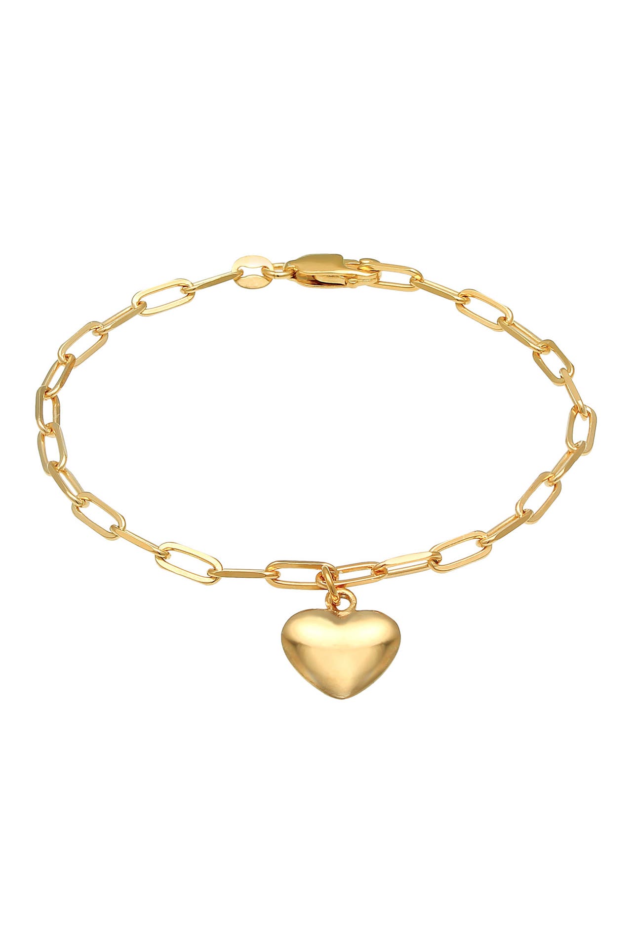 ELLI Armband Herz Liebe Trend Romantik 925 Silber Gold, Bild 1