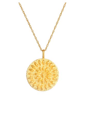 ELLI Kette Coin Plättchen Mosaik Design 925 Silber Gold