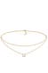 Kette Choker Layer Opal Kugelkette 925 Silber Gold