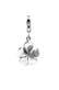 Charm Anhänger Frangipani Blume 925 Silber