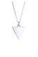 Kette Herren Erbskette Dreieck Modern 925 Silber Silber