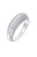 Ring Bandring Chunky Riffel Design 925 Ring Silber