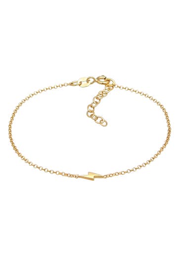 ELLI Armband Blitz Basic Zart 925 Silber Gold