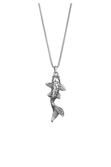 KUZZOI Kette Fisch Maritim Modern Basic 925 silber Silber