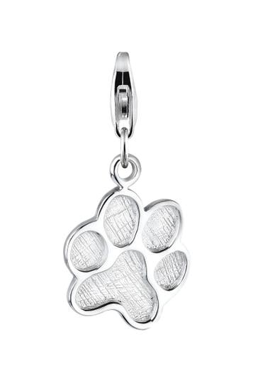ELLI Charm Katze Hund Pfote Tier 925 Silber