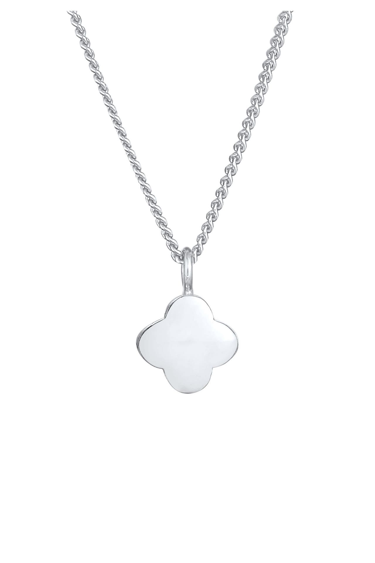 ELLI Kette Kleeblatt Glück Symbol Klassisch 925 Silber Silber, Bild 1