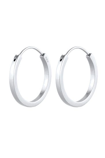 ELLI PREMIUM Ohrringe Geo Elli 925 Silber Silber