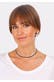 Kette Basic Trend Blogger Choker Velour 925 Silber Schwarz