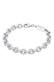 Armband Herren Rundanker Massiv 925 Silber Silber