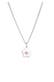 Halskette Kinder Blume 925 Sterling Silber, mit Kristallen von Swarovski®