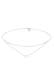 Kette Choker Layer Halbmond und Sterne 925er Silber Silber